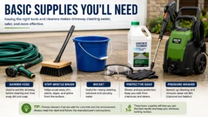 How to clean decking with a brush, deck cleaner, and simple step-by-step instructions